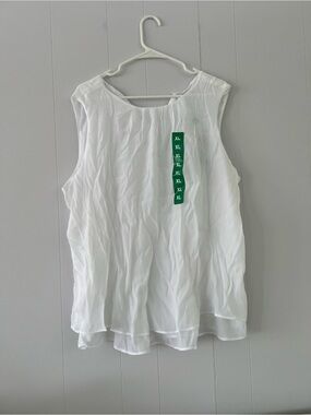 Cristina B- Bright White Blouse 
#15